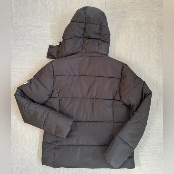 ZYIA Black Puffer Jacket Womens small - Picture 2 of 7